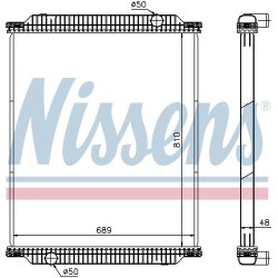 Radiator NISSENS 67218 OE Ref 11142336