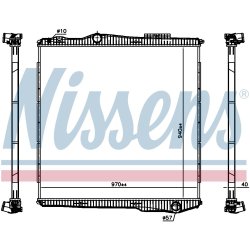 Radiator NISSENS 672910 OE Ref 2027572