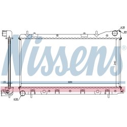 Radiator NISSENS 67706A OE Ref 45111FC330 NISSENS
