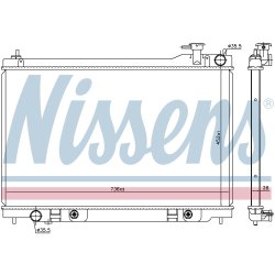 Radiator NISSENS 68119 OE Ref 21460-CM80B NISSENS