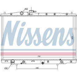 Radiator NISSENS 681393 OE Ref 19010RJAJ51 NISSENS