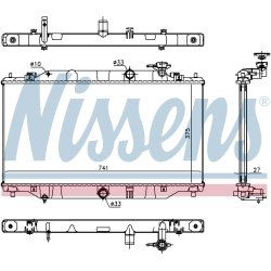Radiator NISSENS 68557 OE Ref SH1215200A NISSENS