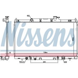 Radiator NISSENS 68606 OE Ref 19010PNB902