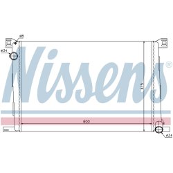 Radiator NISSENS 69706 OE Ref 17118675266