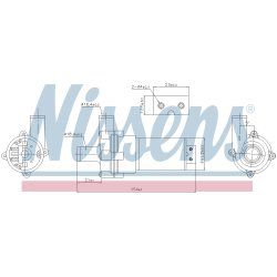 Engine Cooling Water Pump NISSENS 831050 OE Ref 5098398AA NISSENS
