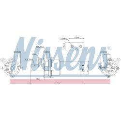 Engine Cooling Water Pump NISSENS 831055 OE Ref A0018353564 NISSENS
