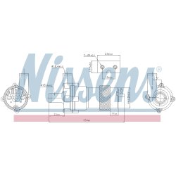 Engine Cooling Water Pump NISSENS 831056 OE Ref A2038350064 NISSENS