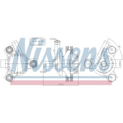 Engine Cooling Water Pump NISSENS 831058 OE Ref G904048020 NISSENS