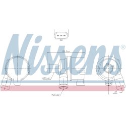 Auxiliary Water Pump NISSENS 831070 OE Ref 6R0965561A NISSENS