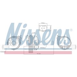 Engine Cooling Water Pump NISSENS 831077 OE Ref A2218350164 NISSENS