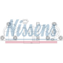 Engine Cooling Water Pump NISSENS 831078 OE Ref G902047031 NISSENS