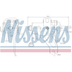 Engine Cooling Water Pump NISSENS 831079 OE Ref 8720047030 NISSENS