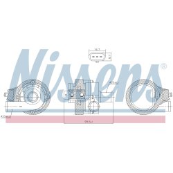 Auxiliary Water Pump NISSENS 831091 OE Ref 2Q0965567A NISSENS