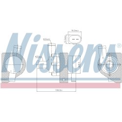 Auxiliary Water Pump NISSENS 832109