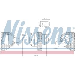Auxiliary Water Pump NISSENS 832110 OE Ref 1K0965561L