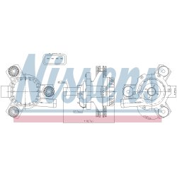 Auxiliary Water Pump NISSENS 832171 OE Ref G904048010