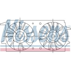 Engine Cooling Fan NISSENS 85461 OE Ref 12362565