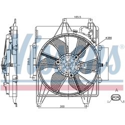 Engine Cooling Fan NISSENS 85882 OE Ref 7701044403 NISSENS