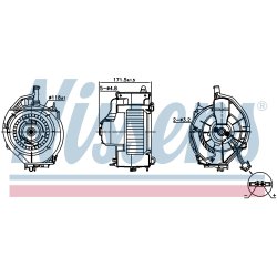 Heater Blower Motor NISSENS 87478 OE Ref 4F0815020D