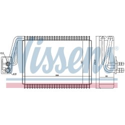 AC Evaporator NISSENS 92174 OE Ref 220 830 10 58 NISSENS