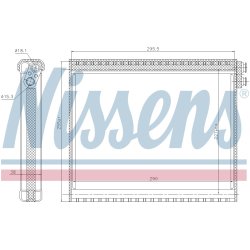 AC Evaporator NISSENS 92341 OE Ref 8850135130 NISSENS