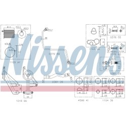 Charger Mounting Kit Assembly Kit NISSENS 9300911