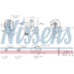 Turbocharger NISSENS 93237 OE Ref 0375Q6 NISSENS