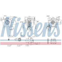 Turbocharger NISSENS 93247 OE Ref 5001855573 NISSENS