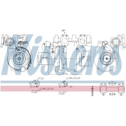 Turbocharger NISSENS 93335 OE Ref 1679178