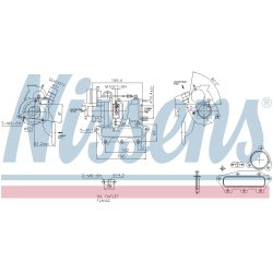 Turbocharger NISSENS 93423 OE Ref 4937304001 NISSENS