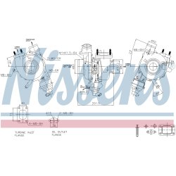 Turbocharger NISSENS 93476