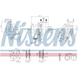 Turbocharger NISSENS 93607
