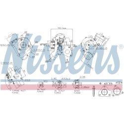Turbocharger NISSENS 93636 OE Ref 4933501410