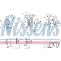 Turbocharger NISSENS 93759