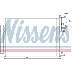 Condenser NISSENS 940010 OE Ref 4803 973 NISSENS