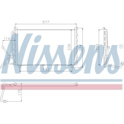 Condenser NISSENS 94007 OE Ref 6455.W5