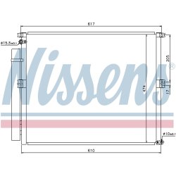 Condenser NISSENS 940106 OE Ref 88461-35160 NISSENS