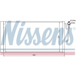 Condenser NISSENS 940118 OE Ref 6453.6.941.084 NISSENS