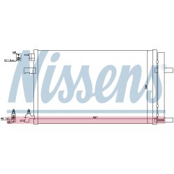 Condenser NISSENS 940135 OE Ref 13377763 NISSENS
