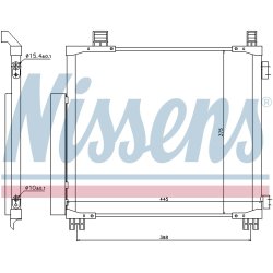 Condenser NISSENS 940136 OE Ref 8846074010 NISSENS