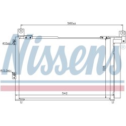 Condenser NISSENS 940143 OE Ref 1478105 NISSENS