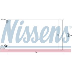 Condenser NISSENS 940187 OE Ref 6025313325
