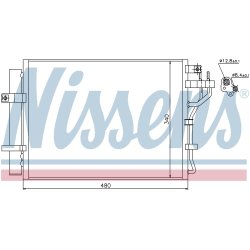 Condenser NISSENS 940219 OE Ref 976061Y001