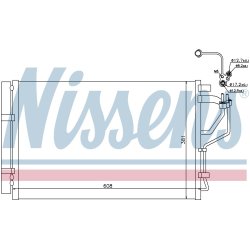 Condenser NISSENS 940268 OE Ref 97606A6000 NISSENS