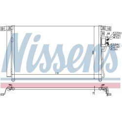 Condenser NISSENS 940278 OE Ref 976062B100AS NISSENS
