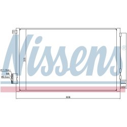 Condenser NISSENS 940396 OE Ref 52102802 NISSENS