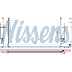 Condenser NISSENS 940467 OE Ref 80110-SJD-003 NISSENS