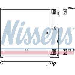 Condenser NISSENS 940704 OE Ref 99157311104 NISSENS