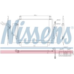 Condenser NISSENS 940836 OE Ref 921003JA0E
