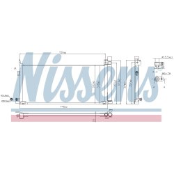 Condenser NISSENS 940904 OE Ref 884A042040